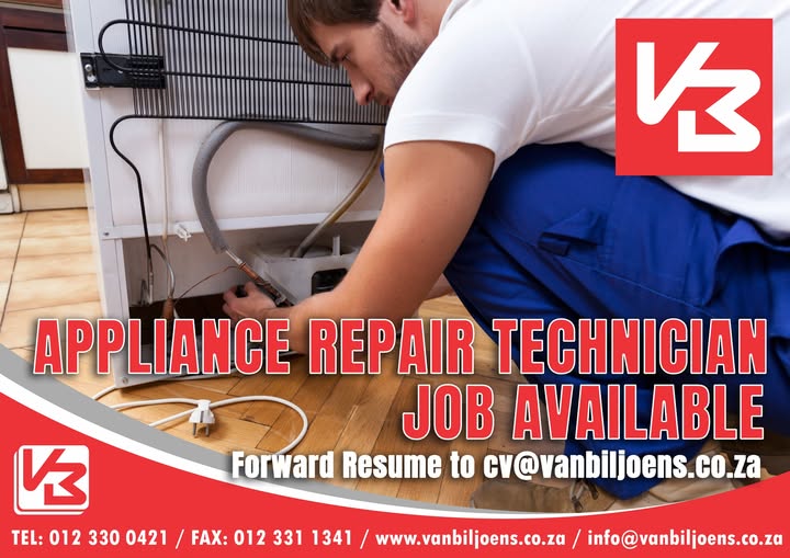 Appliance Repair Technician Job