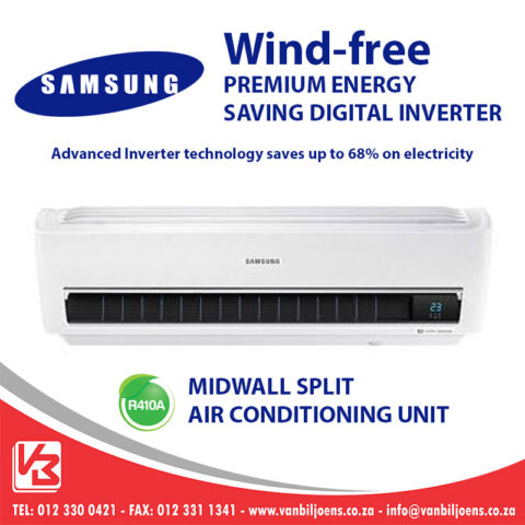12000 BTU Samsung AR9500 Windfree V2 Installed (B2B)